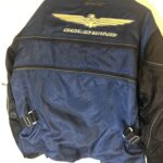 Black Blue Honda Goldwing Motorcycle Textile Jacket - Image 2