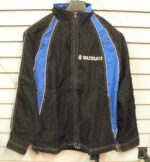 Black Blue Suzuki Motorcycle Textile Jacket