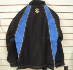 Black Blue Suzuki Motorcycle Textile Jacket - Image 2