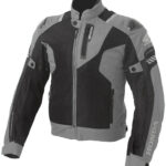 Black Gray Honda Motorcycle Racing Textile Jacket