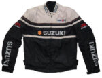 Black Gray Suzuki GSXR Motorcycle Textile Jacket