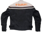 Black Gray Suzuki GSXR Motorcycle Textile Jacket - Image 2