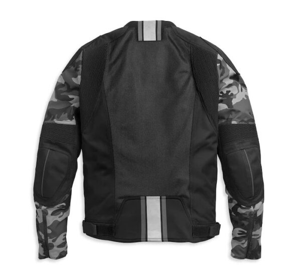 Black Harley Davidson Brawler Camo Jacket - Image 2