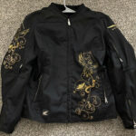 Black Honda Goldwing Motorcycle Racing Textile Jacket