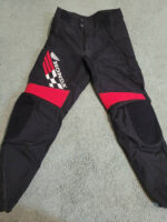 Black Honda Motorcycle Racing Textile Pant
