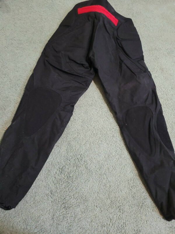 Black Honda Motorcycle Racing Textile Pant - Image 2