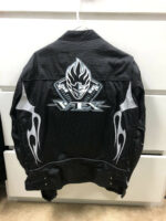 Black Honda VTX Motorcycle Racing Textile Jacket - Image 2