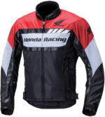 Black Red Honda Motorcycle Racing Jacket