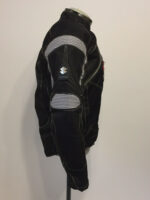 Black Suzuki GSXR Motorcycle Racing Textile Jacket - Image 3