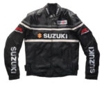 Black Suzuki GSXR Motorcycle Textile Jacket
