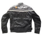 Black Suzuki GSXR Motorcycle Textile Jacket - Image 2