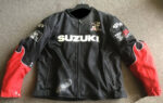 Black Suzuki Motorcycle Joe Rocket Racing Textile Jacket