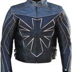 Black Triumph Motorcycle Leather Jacket