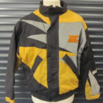 Black Yellow Suzuki GSXR Motorcycle Racing Textile Jacket