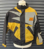 Black Yellow Suzuki GSXR Motorcycle Racing Textile Jacket