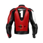 Ducati Corse C7 Motorcycle Racing Leather Jacket - Image 2