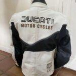Ducati IOM 78 Motorcycle Racing Leather Jacket - Image 2