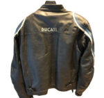 Ducati Meccanica Motorcycle Racing Leather Jacket - Image 2