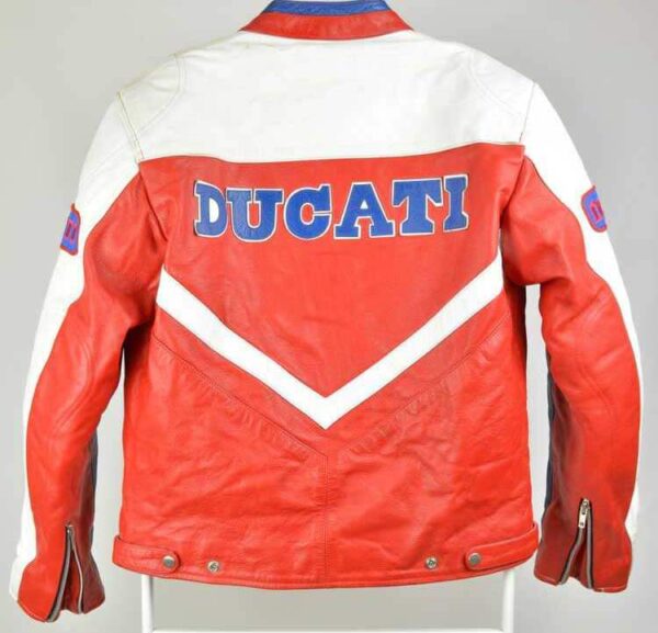 Ducati Michelin Motorcycle Leather Jacket - Image 2