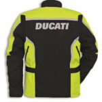 Ducati Motorcycle Black And Green Racing Textile Jacket - Image 2