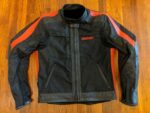 Ducati Motorcycle Black And Orange Racing Jacket