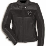 Ducati Motorcycle Black Leather Jacket