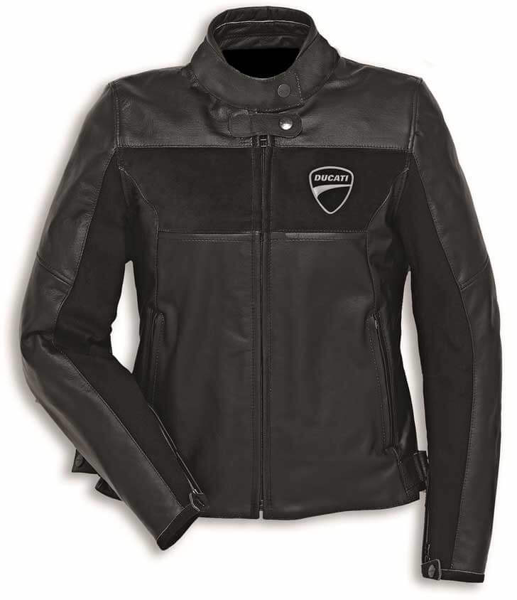 Ducati-Motorcycle-Black-Leather-Jacket-1.jpg Ducati Motorcycle Black Leather Jacket - Image 1