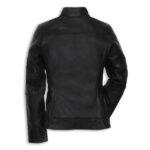 Ducati Motorcycle Black Racing Leather Jacket - Image 2