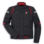 Ducati Motorcycle Black Racing Textile Jacket