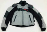 Ducati Motorcycle Gray And Black Racing Textile Jacket