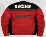 Ducati Motorcycle Racing Red And Black Textile Jacket - Image 2