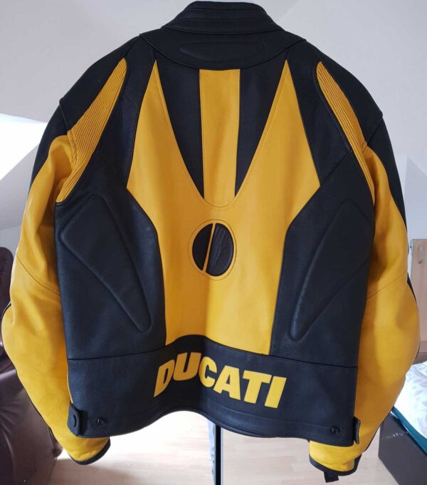 Ducati Testastretta Motorcycle Racing Leather Jacket - Image 2