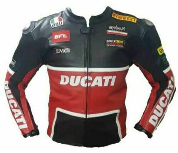 Ducati-Vinnie-Motorcycle-Racing-Leather-Jacket-1.jpg Ducati Vinnie Motorcycle Racing Leather Jacket - Image 1