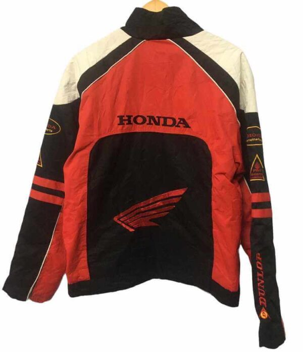 Dunlop Honda Motorcycle Racing Textile Jacket - Image 2
