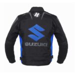 Corelli MG Suzuki Blue Textile Motorcycle Jacket - Image 2