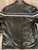 Ferrari Black Motorcycle Racing Leather Jacket - Image 2