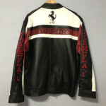 Ferrari Formula One Motorcycle Leather Jacket - Image 2