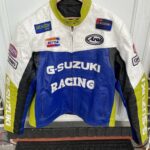 G-Suzuki Motorcycle Racing Leather Jacket