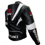 GSXR Suzuki Yoshimura Motorcycle Racing Leather Jacket - Image 2
