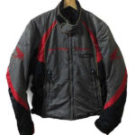 Gray Black Honda Motorcycle Textile Jacket