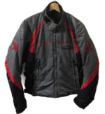 Gray Black Honda Motorcycle Textile Jacket