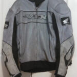 Gray Honda VTX Motorcycle Racing Textile Jacket