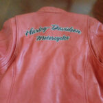 Harley Davidson Leather Orange Riding Jacket
