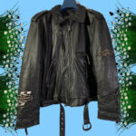 Harley Davidson Motorcycle Vintage Leather Jacket - Image 2