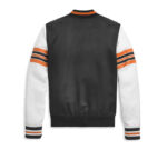 Harley Davidson Sleeve Stripe Bomber Jacket - Image 2