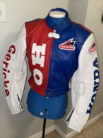 Hein Gericke Honda Motorcycle Racing Leather Jacket