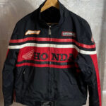 Honda Black And Red Motorcycle Textile Jacket