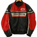 Honda Black Motorcycle Racing Textile Jacket