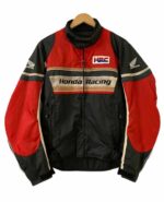 Honda Black Motorcycle Racing Textile Jacket