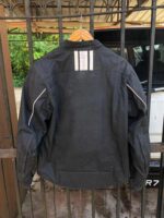 Honda Black Motorcycle Textile Jacket - Image 2